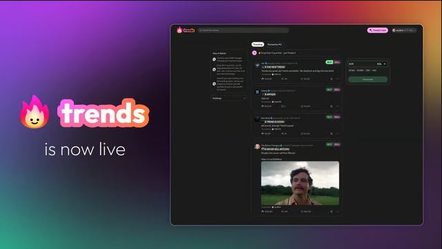 Trends.fun是什么？推文标记化原理及市场潜力分析