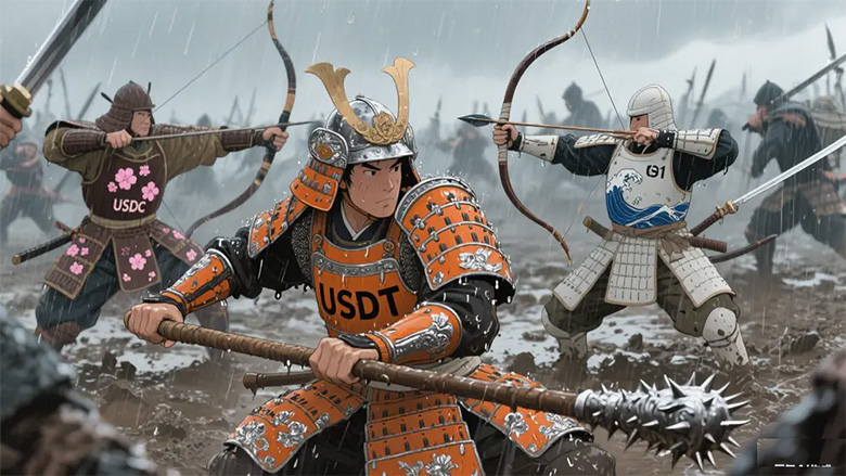 2025币圈稳定币争夺战：数字美元四国演义