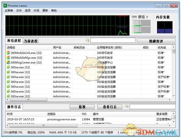 《Process Lasso 64位》CPU进程调整工具下载 《Process Lasso 64位》CPU进程调整工具下载