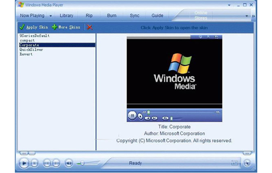 Windows Media Playerv10 5.50.4134.600下载