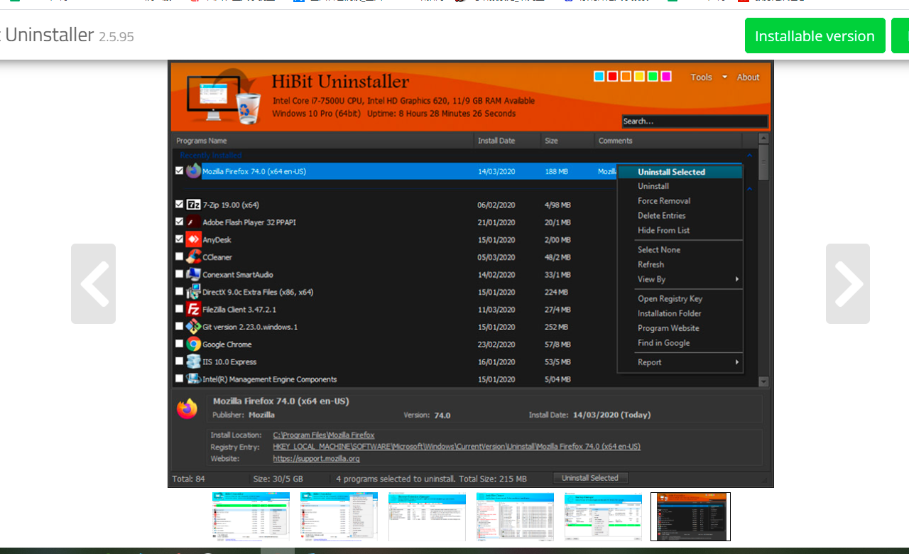 HiBit Uninstaller3.1.62.100下载