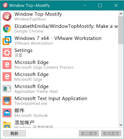 Window Top-Mostifyv1.0.0.0下载