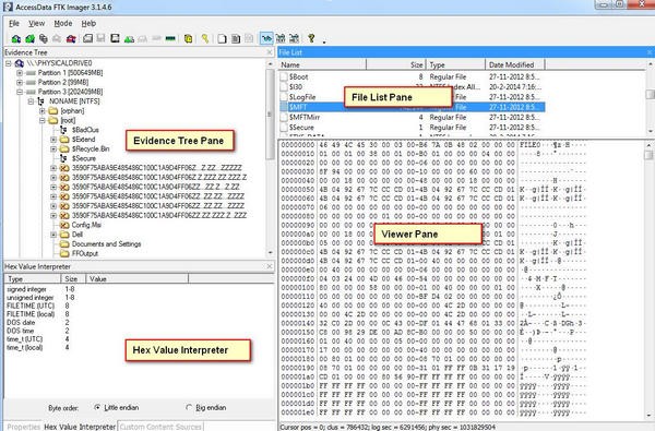 AccessData FTK Imager