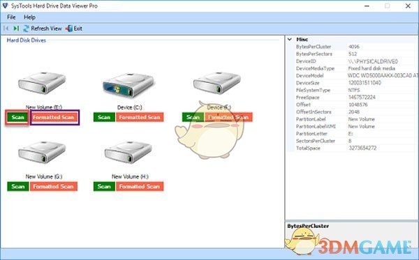 SysTools Hard Drive Data Viewer Pro最新版
