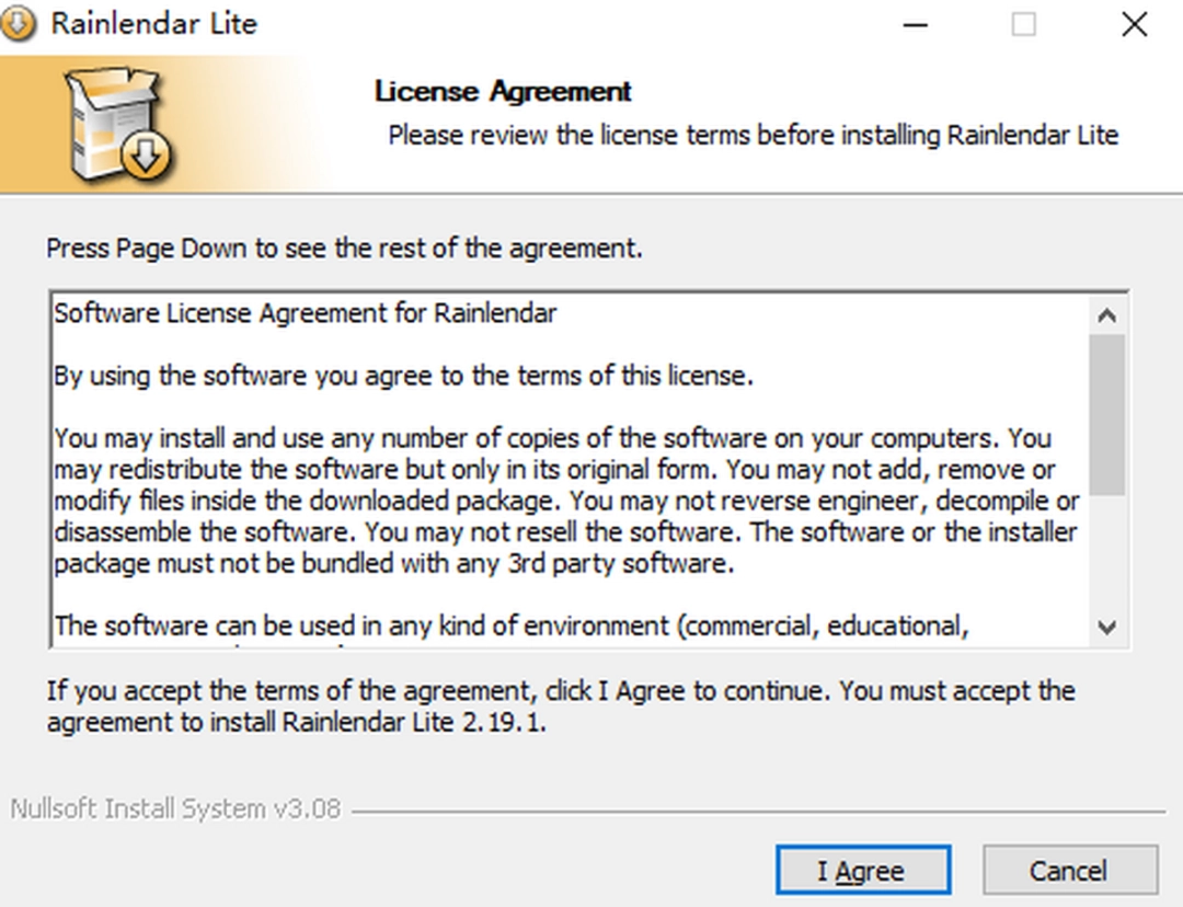 Rainlendar Litev2.19.1