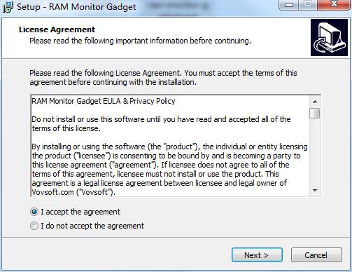RAM Monitor Gadget1.4