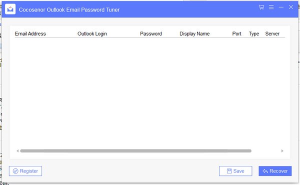 Cocosenor Outlook Email Password (Outlook电子邮件)