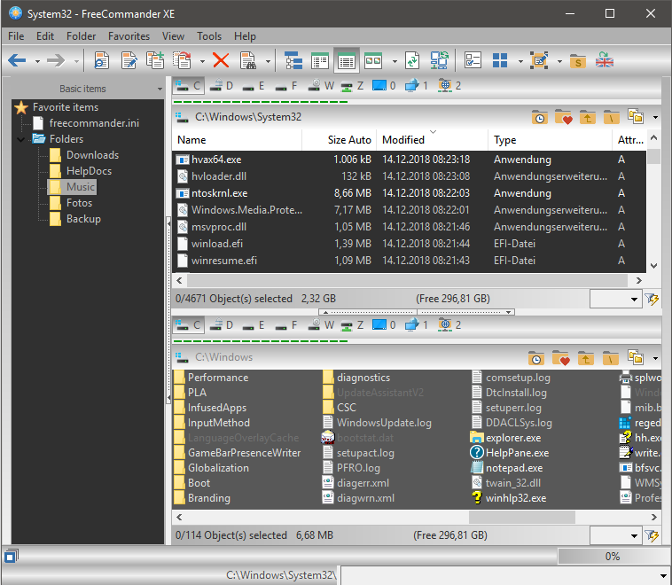 FreeCommanderXE-32位portable