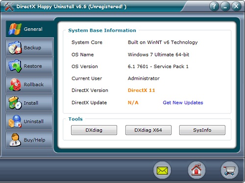 DirectX Happy Uninstallv6.86下载