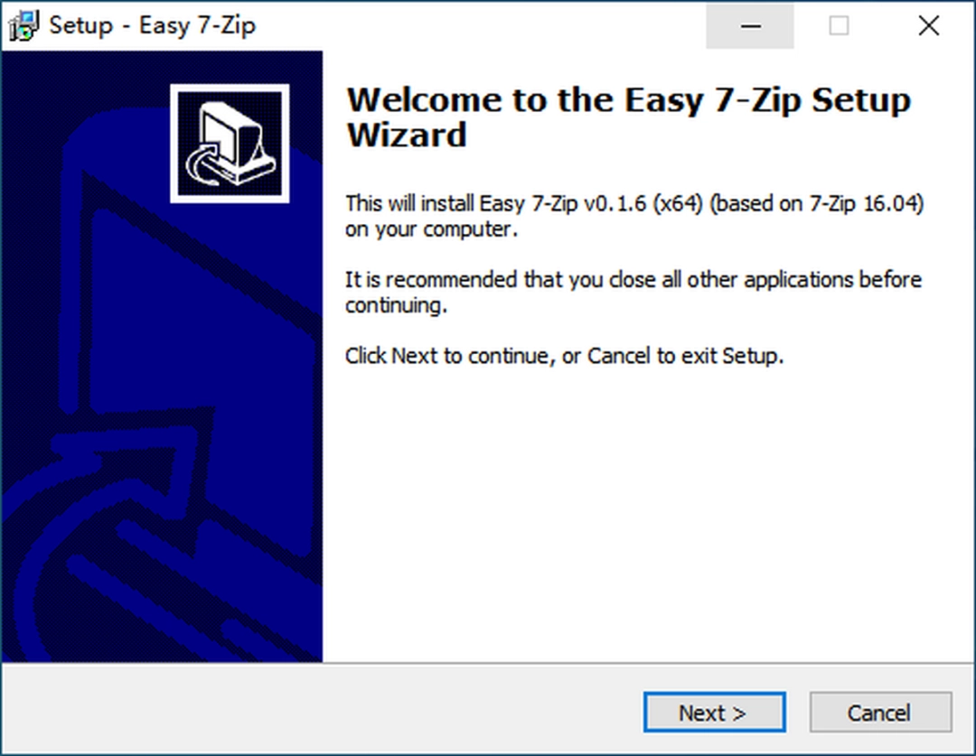 Easy 7-Zipv0.1.6