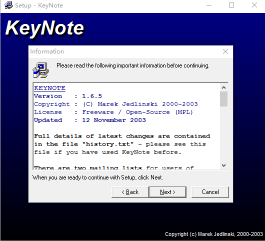 KeyNote1.6.9.345