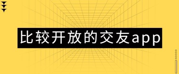 哪个交友软件比较开放_比较开放的社交软件有哪些_开放交友软件排行榜