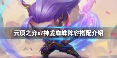 云顶之弈s7神龙蜘蛛阵容搭配介绍 s7神龙蜘蛛阵容怎么玩