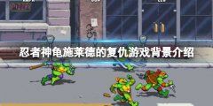 忍者神龟施莱德的复仇剧情背景讲了什么 游戏背景介绍