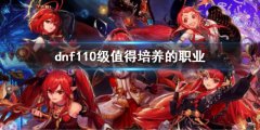 dnf110级值得培养的职业 110版本什么职业值得培养
