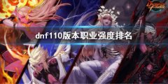 dnf110版本职业强度排名 国服110版本职业强度介绍