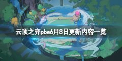 云顶之弈pbe6月8日更新了什么 pbe6月8日更新内容一览