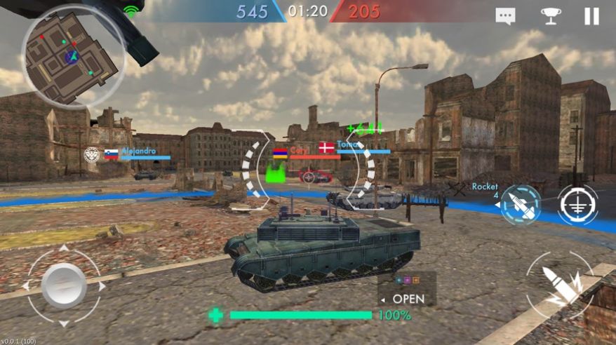 坦克战火手游官方安卓版图片1