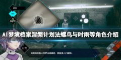AI梦境档案涅槃计划时雨是什么身份 法螺鸟与时雨等角色介绍