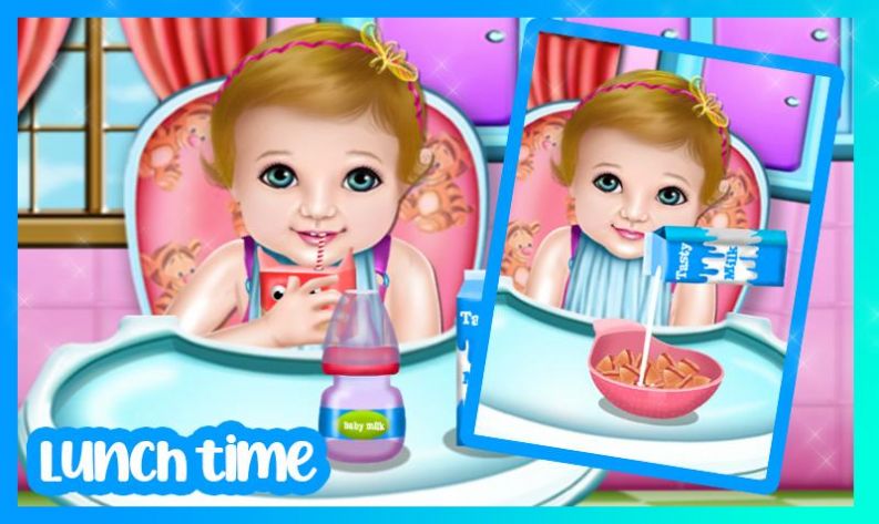 甜蜜的婴儿沐浴游戏官方手机版图片1