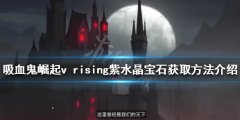 吸血鬼崛起紫水晶宝石如何获得 v rising紫水晶宝石获取方法介绍