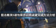 狙击精英5请勿屏息以待如何完成 请勿屏息以待成就完成方法介绍