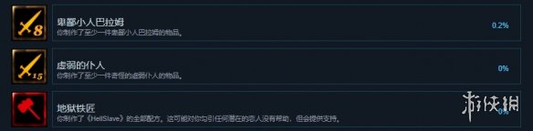 地狱仆从成就有什么 游戏成就奖杯一览