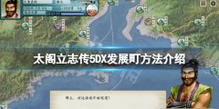太阁立志传V DX町怎么发展 发展町方法介绍