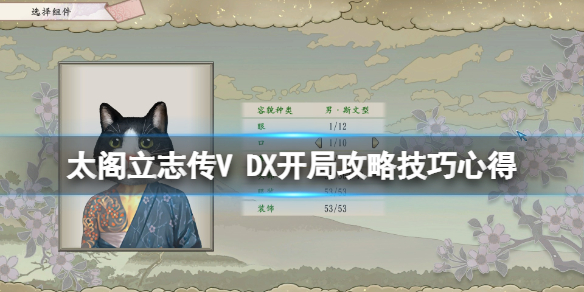 太阁立志传V DX开局攻略技巧心得 新手怎么开局 