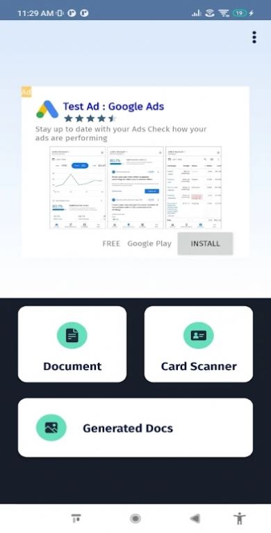 文档和卡片扫描仪软件app下载图片1
