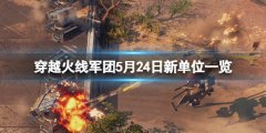 穿越火线军团5月24日新单位有哪些 5月24日新单位一览