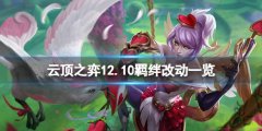 云顶之弈12.10羁绊有什么改动 12.10羁绊改动一览