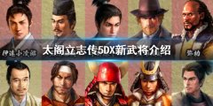 太阁立志传5DX新增武将有哪些 新增武将介绍