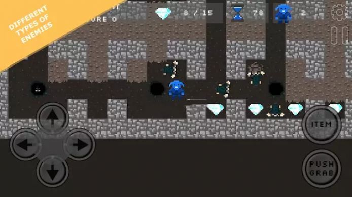 像素钻石洞穴游戏安卓版图片1