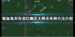 吸血鬼幸存者怎么无限杀死神 红幽灵无限杀死神方法介绍