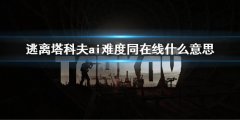 逃离塔科夫ai难度同在线什么意思 ai难度同在线介绍