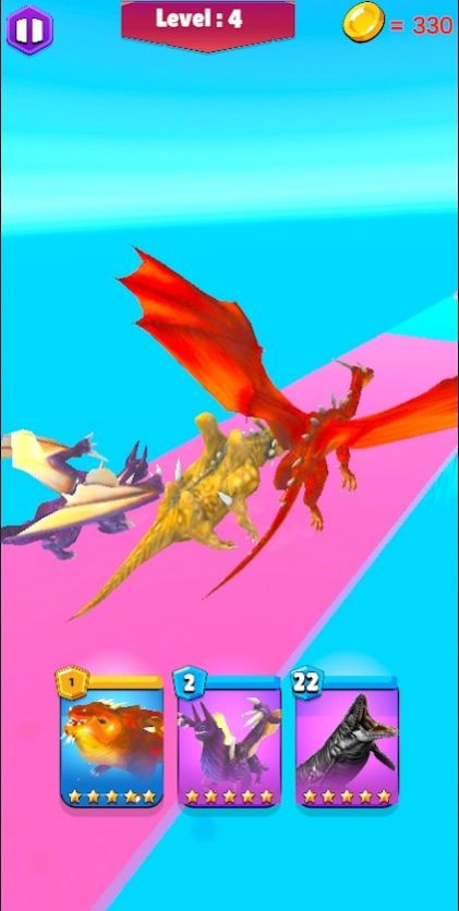 龙变形跑比赛游戏安卓版图片1
