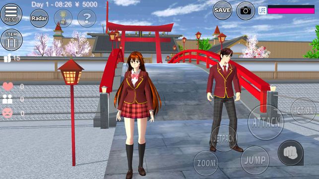 樱花校园模拟器结婚生孩子最新版本游戏图片1