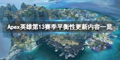 Apex英雄第13赛季平衡性更新有哪些 第13赛季平衡性更新内容一览