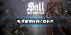 盐与献祭价格是多少 预购价格分享