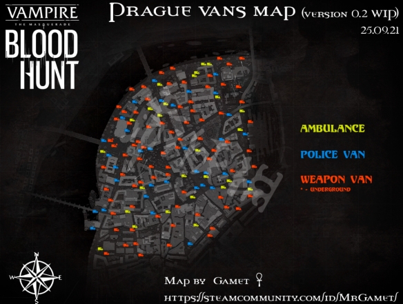 《吸血鬼避世血族血猎》资源点在哪 地图资源点位置介绍