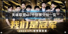 《英雄联盟》msi季中赛分组 msi小组赛分组一览