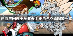 《热血三国志全员集合》主要角色立绘图鉴一览 角色立绘怎么样