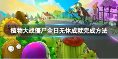 《植物大战僵尸》全日无休成就怎么完成 全日无休成就完成方法