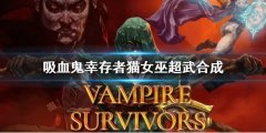 《吸血鬼幸存者》猫女巫超武合成 猫女巫超武怎么合成
