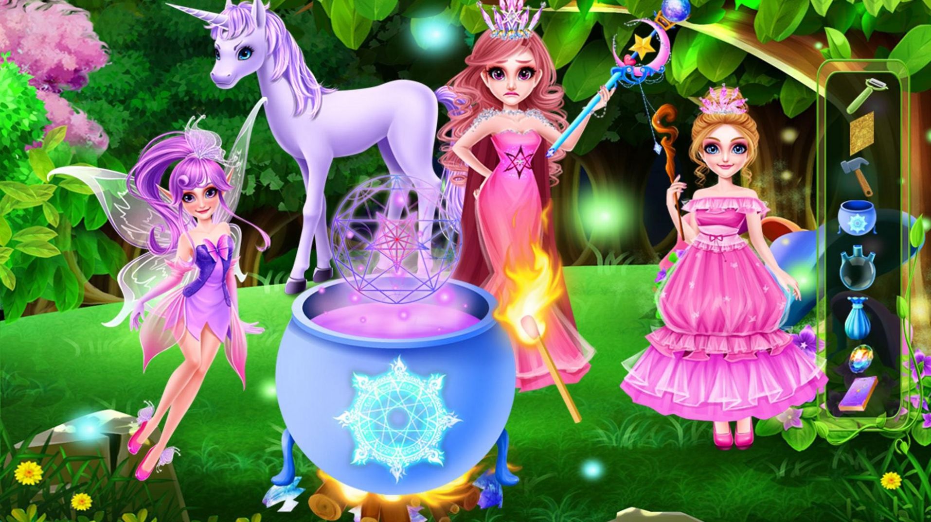 公主与魔法之门游戏安卓版图片1