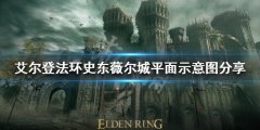 《艾尔登法环》史东薇尔城怎么走？史东薇尔城平面示意图分享