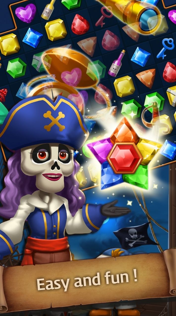 珠宝幽灵船游戏官方版（Jewels Ghost Ship）图片1