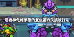 忍者神龟施莱德的复仇商场灾害挑战怎么打 第六关挑战打法