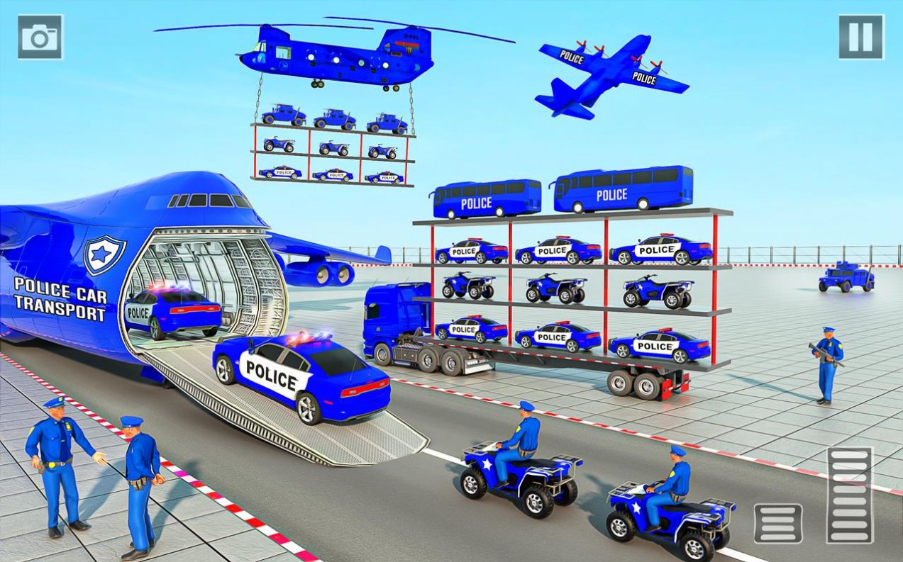 警察货物运输卡车游戏安卓手机版图片1